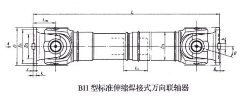 SWC標準伸縮焊接式萬向聯軸器